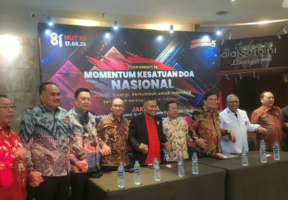 Aras Gereja Bersatu Doakan Indonesia di Hari Kemerdekaan ke-81